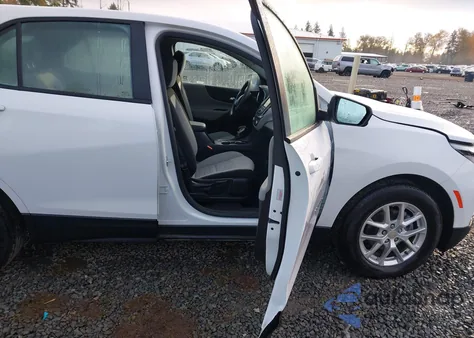 2024 Chevrolet Equinox Fwd Ls из США, поврежденный, VIN 3GNAXHEG0RL175389